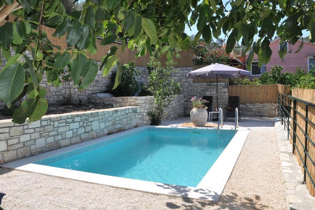 Villa Paxos Adamantia With Private Pool Gaios Exterior photo